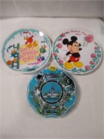 3- Disney Plates