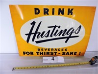Drink Hastings Beverages Metal Sign