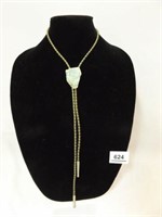 Bolo with Stone Clasp