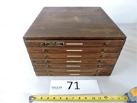 Antique Wooden Watch Parts Case