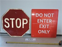 Octagonal Stop Sign / Do Not Enter Signs