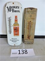 Fandrich Farm Supply & Medley Bros. Thermometers