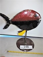 Metal Fish Sculpture