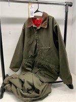 X-Large Olive Coveralls