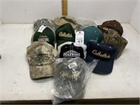 Assortment of caps