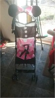 Nice clean child stroller with what I think are