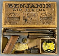 Benjamin Franklin Air Pellet Pistol w/original box