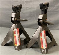 (2) PITTSBURGH 3-Ton cap Jack Stands
