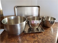 STAINLESS MIXING BOWLS & MORE