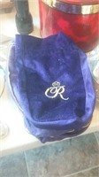 Stack of Crown Royal Velvet bags