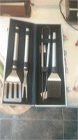 New stainless steel BBQ travel set