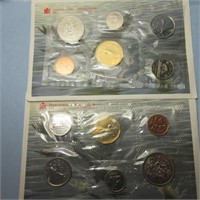 1988 & 1989 PROOF LIKE COIN SETS