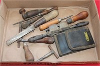 Box of Wood Working Tools