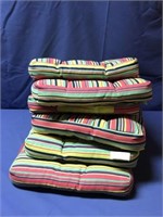 6 Seat Cushions - 6 Almofadas