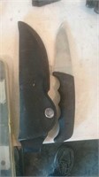 Kershaw hunting knife with case