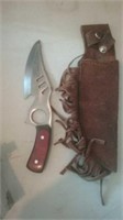 Whitetail Cutlery knife with sheath