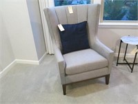 WINGBACK ARM CHAIRS W/PILLOW