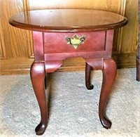 Broyhill Oval End Table