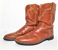 Justin Tan Roper Boots