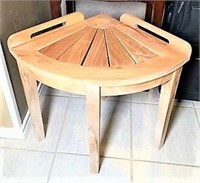 Wood Shower Seat & Bar Stool