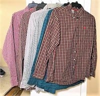 Men's Cinch Shirts in Small Plaid Design