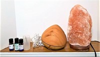 Himalayan Salt Lamp & Diffuser