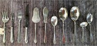 11-PIECE STERLING SILVER SERVING SET BY CAMUSSO