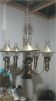 Brass country style Chandelier