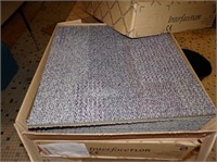 (15) Boxes New Carpet Squares (20 Pieces Per Box )