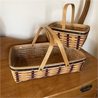 Longaberger Americana Chore & Gathering Baskets