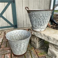 Metal Container Planters