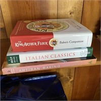 King Arthur Baker's  Companion & Asst Cookbooks
