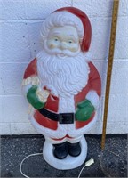 Vintage Santa Blow Mold