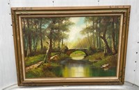 Bridge Painting by Nemeth BEAUTIFUL