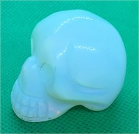 1-1/2" Hand Carved Opalite Crystal Skull