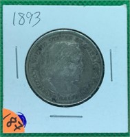 1893 Columbian Half $, Silver