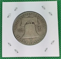 1954-D Franklin Half Dollar, Silver
