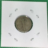 1944-P Mercury Dime, Toned, WWII Silver