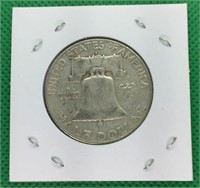 1954-D Franklin Half Dollar, Silver