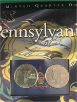 2 x 1999 Pennsylvania Quarter, MS