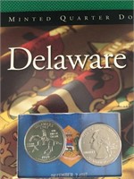2 x 1999 Delaware Quarter, MS