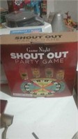 Game night shout out party game