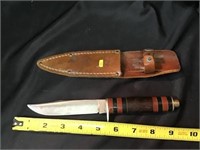 Jeager Bro’s Straight Knife With Sheath
