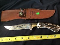 Hen And Rooster 1990 Nkca Straight Knife With