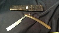 Vintage Wade And Butcher Straight Razor. Etched