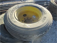 Michelin 11 R 22.5 Tire with Rim
