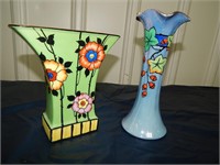 2 Gorgeous Japanese Vase (one is Noritake)
