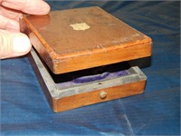 Antique Pocket Watch Box