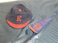 Early Kansas University Freshman Beanie & Pennant