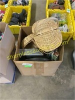 Baskets, office supplies